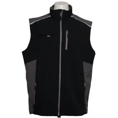 Outer vest (Gray, Black) from Toptex Pro Elastane, Polyester, Polyurethane