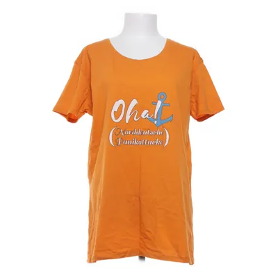 T-shirt (Orange, Flerfarvet) fra Spreadshirt Bomuld