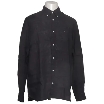 Buttondownskjorte (Grå) fra Tommy Hilfiger Linned