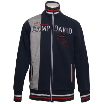 Jacket (Blue, Gray, Red) from Camp David Cotton