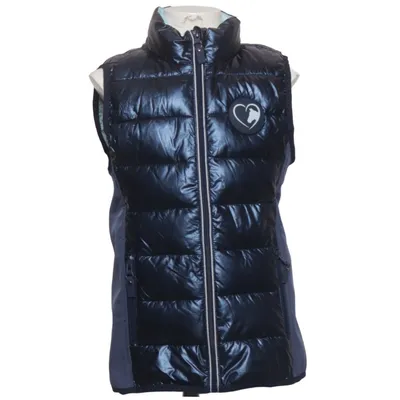 Outer vest (Black, Blue) from Crane Elastane, Polyamide, Polyester