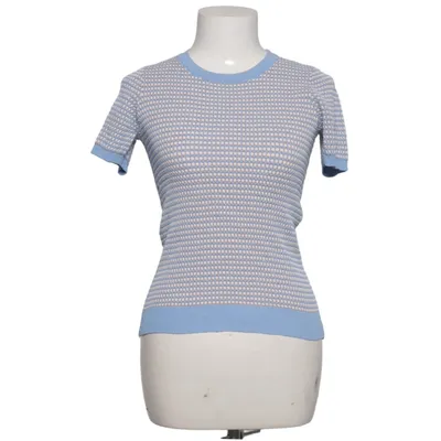 Sweater (Blue, White, Brown) from Zara Knit