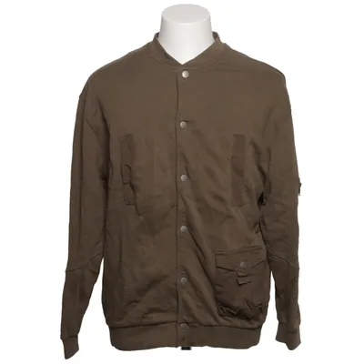 Bomber jacket (Green) from ASOS Cotton