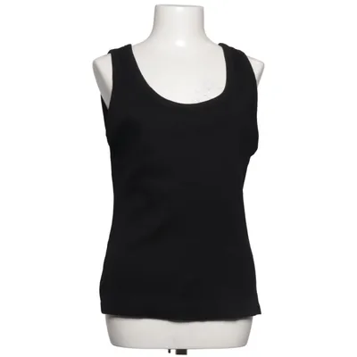 Débardeur (Noir) de H&M Basic Coton, Élasthane