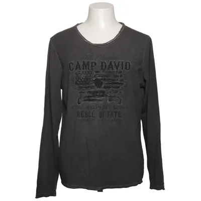 Långärmad t-shirt (Grå) från Camp David Bomull