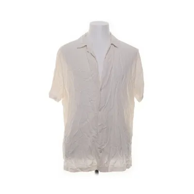 Korte mouwen shirt (Wit) van Topman Viscose, Wol