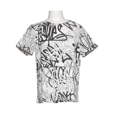 T-shirt (Vit, Svart) från H&M Bomull