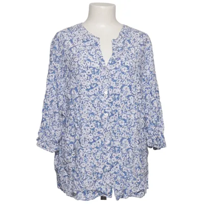 Blouse (Blue, White) from Kimmy Viscose
