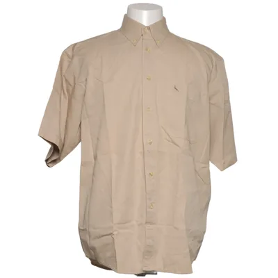 Chemise à manches courtes (Beige) de Casual Wear Coton