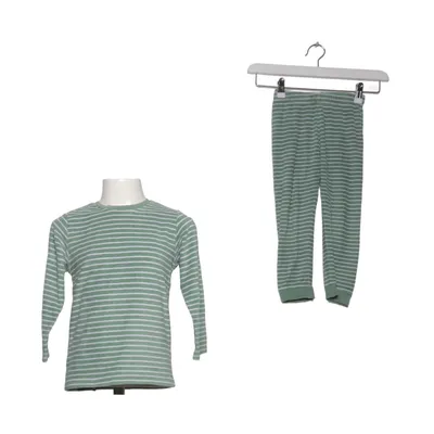 Pajamas (Green, White) from Alana Organic cotton, Recycled polyester