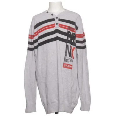 Sweater (Gray, Black, Red) from Y.F.K Cotton