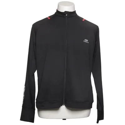 Träningsjacka (Svart, Röd) från Decathlon Elastan, Polyester