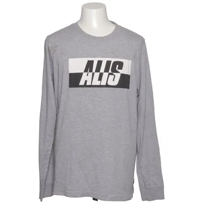 Long sleeve T-shirt (Gray, Black, White) from Alis Cotton