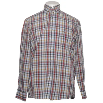 Overhemd (Blauw, Rood, Meerkleurig) van Casamoda Katoen