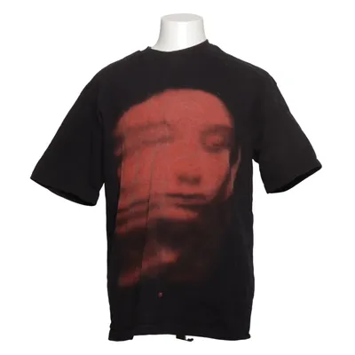 T-shirt (Noir, Rouge) de Lfdy Coton