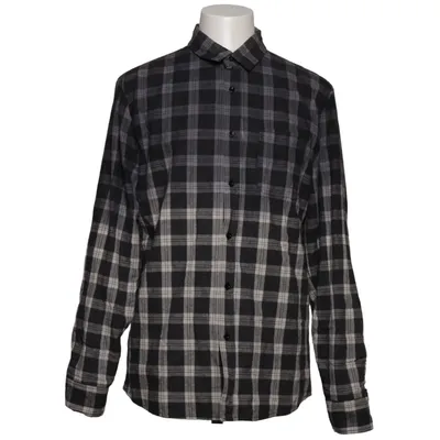 Flanellen overhemd (Grijs, Wit) van Kubban Katoen, Polyester