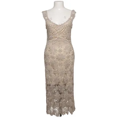 Klänning (Beige) från Nicowa Polyester, Viskos