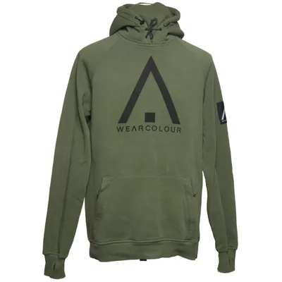 Hoodie (Green) from Wearcolour Cotton, Polyester