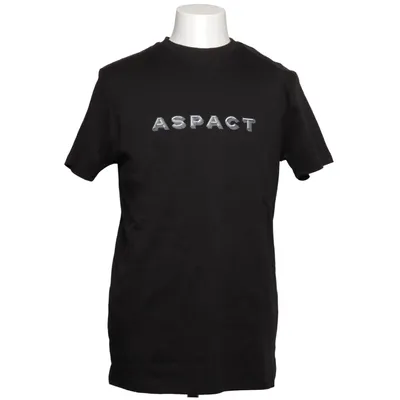 T-shirt (Zwart) van Aspact Katoen
