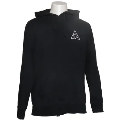Hoodie (Black) from HUF Cotton, Polyester