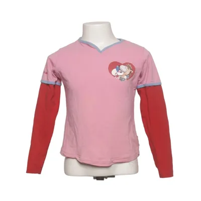 T-shirt à manches longues (Rose, Rouge, Bleu, Multicolore) de Diddlina Coton, Élasthane