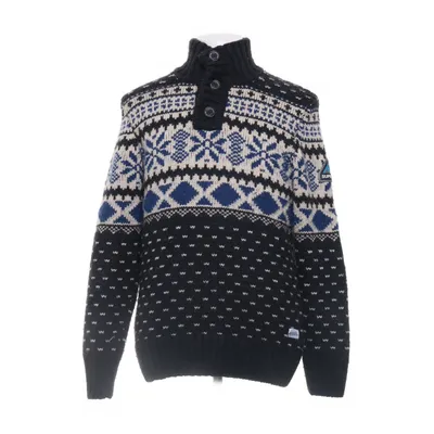 Lusekofte (Black, Blue, White) from Superdry Acrylic, Wool