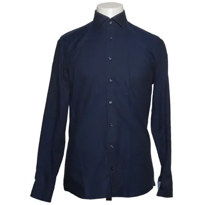 Shirt (Blue) from Olymp Cotton