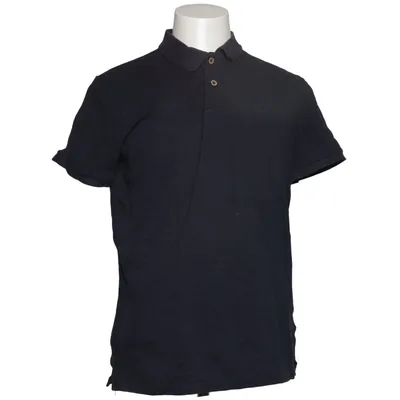 Polo shirt (Blue) from Living Crafts Cotton, Viscose