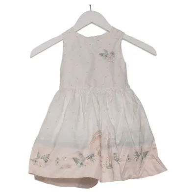 Jurk (Wit, Roze, Groen) van Moonstar Katoen, Polyester