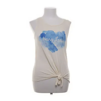 Tanktop (Beige, Blauw) van Anti Blue Katoen, Modal