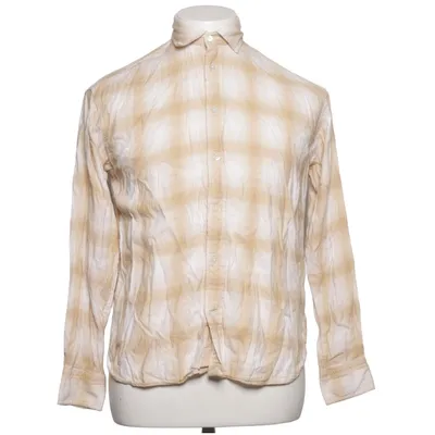 Flannel skjorte (Gul, Hvid) fra Polo Ralph Lauren Bomuld, Viscose
