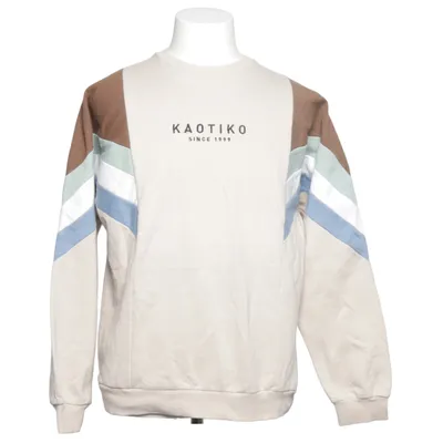 Sweatshirt (Beige, Blauw, Bruin, Wit) van Kaotiko Katoen, Polyester