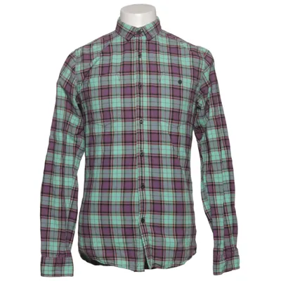 Flannel skjorte (Lilla, Grøn) fra DND Denim Development Bomuld