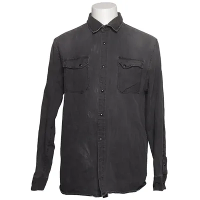 Denim shirt (Gray) from Zara Man Cotton