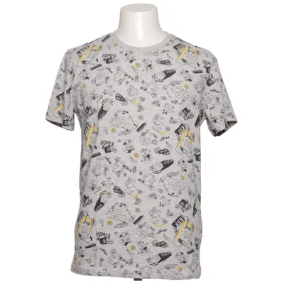 T-shirt (Grå, Flerfärgad) från The Simpsons Bomull, Polyester