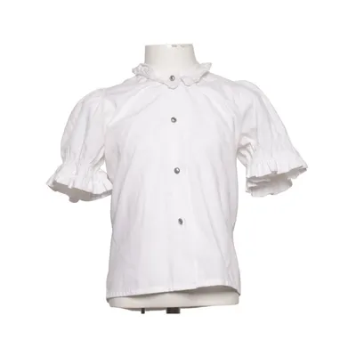Dirndlblus (Vit) från Isar-Trachten Bomull, Polyester