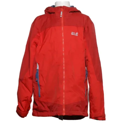 Outdoor jacket (Red, Blue) from Jack Wolfskin Polyamide, Polyester