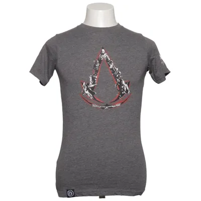T-shirt (Grijs) van Assassin's Creed Katoen, Polyester