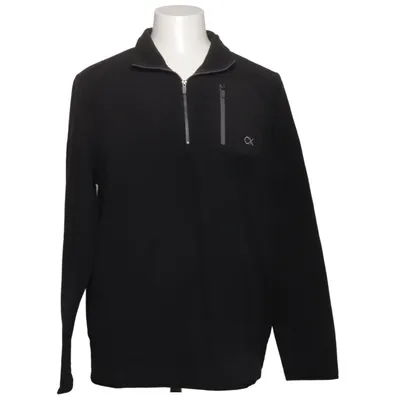 Fleecepullover (Schwarz) von Calvin Klein Golf Polyester