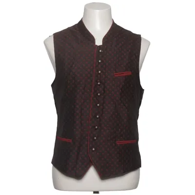 Suit vest (Black, Red) from NABER Collection Acetate, Polyester