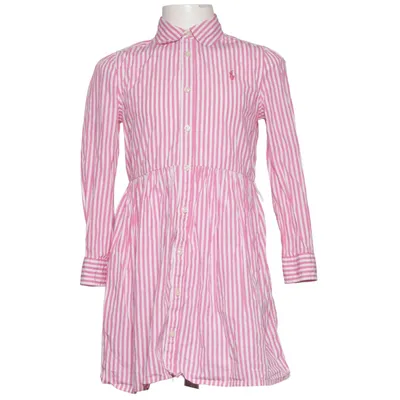 Shirt dress (Pink, White) from Polo Ralph Lauren Cotton