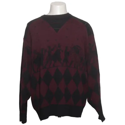 Pull-over (Noir, Violet) de Carlo Colucci Acrylique, Coton