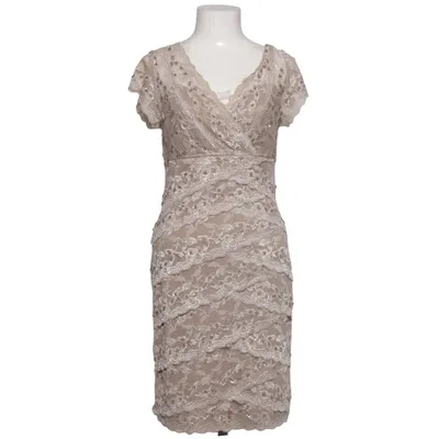 Cocktail dress (Beige) from Mariposa Elastane, Polyamide, Polyester