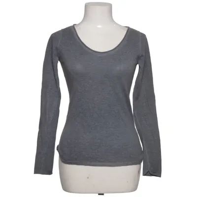Long sleeve T-shirt (Gray) from Blaumax Cashmere, Cotton