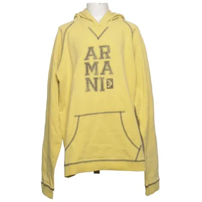 Hoodie (Yellow) from Armani Junior Cotton, Elastane