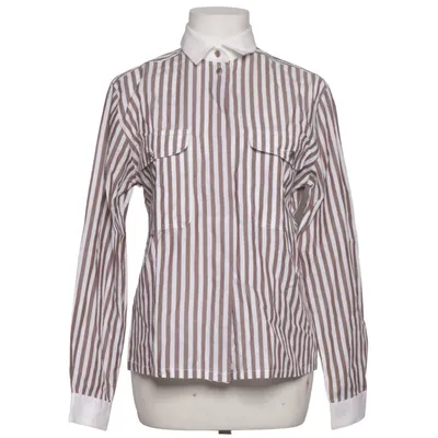 Chemise (Marron, Blanc) de Mario Rosella Coton