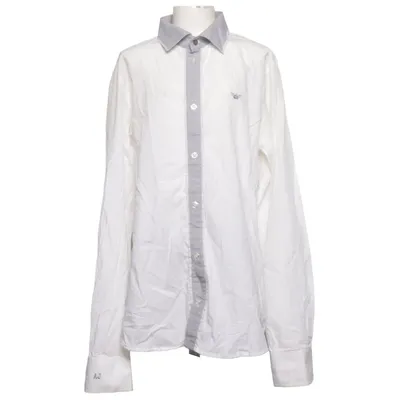 Shirt (White, Gray) from Armani Junior Cotton