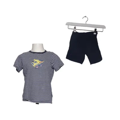 Pyjamas (Blå, Vit, Gul) från Schiesser Ekologisk bomull