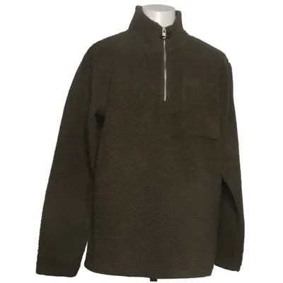 Fleece jas (Groen) van Rebel Polyester