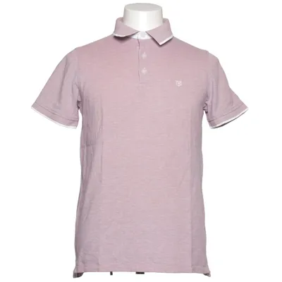 Pikétröja (Rosa, Vit) från Premium by Jack & Jones Bomull